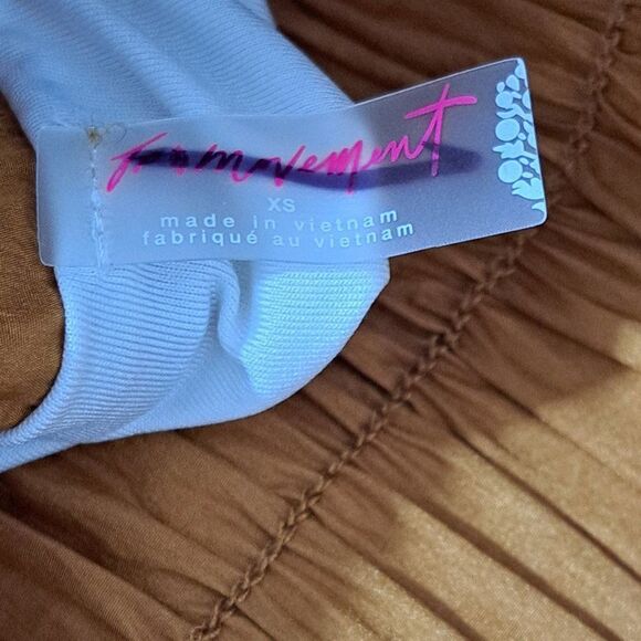 Free People Movement Way Home Shorts Women's Army Orange Sport Gym XS - Picture 6 of 6